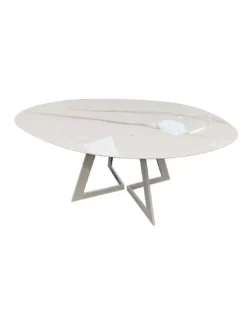 Table Repas Céramique Zappa Ronde 8 FINITIONS