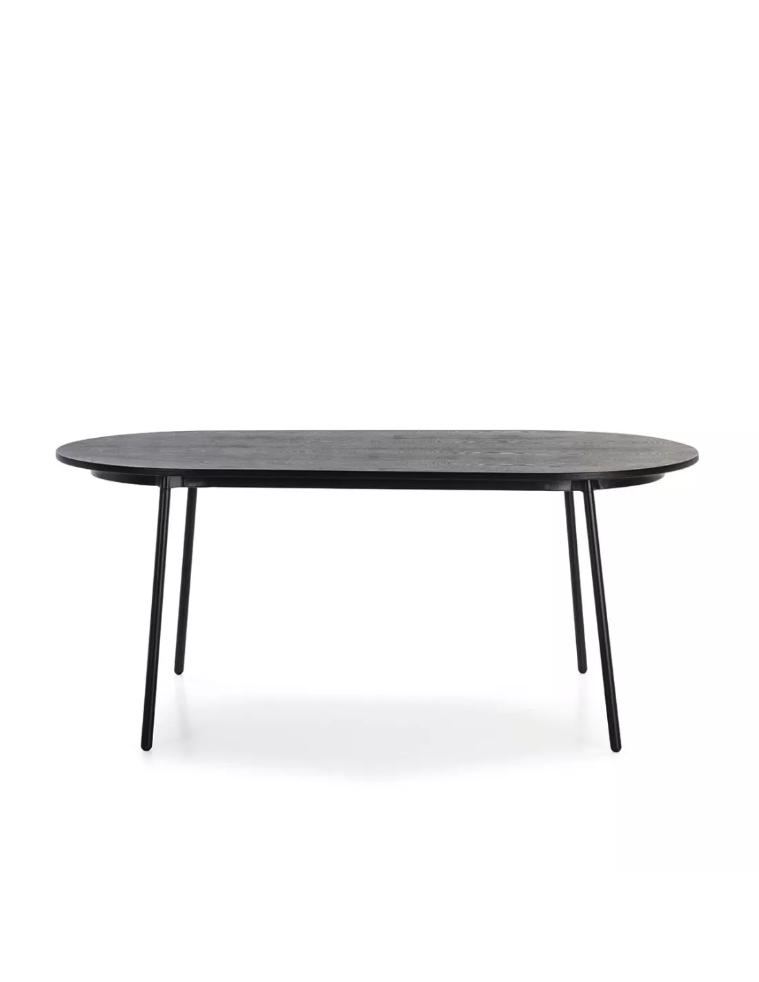 Table ovale noire en frêne, Thai Natura Table Ovale Noire En Frêne, Thai Natura -Deco En Ligne Magasin table repas frene noir thai natura 1