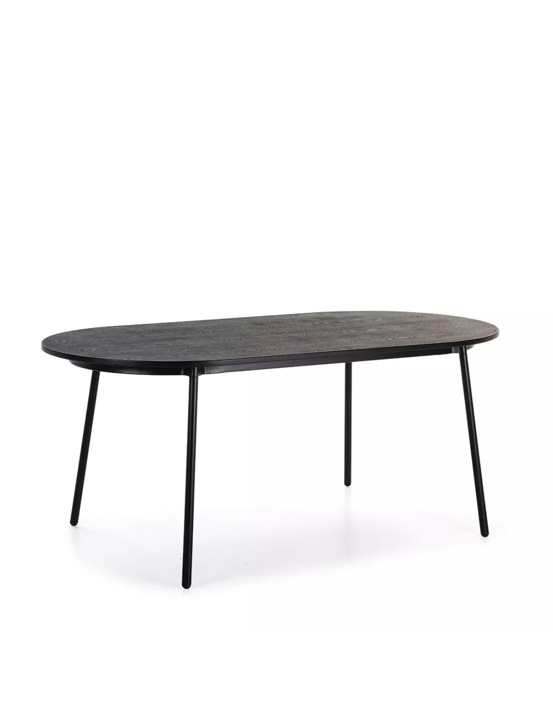 Table ovale noire en frêne, Thai Natura Table Ovale Noire En Frêne, Thai Natura -Deco En Ligne Magasin table repas frene noir thai natura