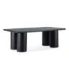 Table Repas Noire Cannas 220cm, Thai Natura
