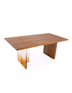 Table Repas Noyer Acrylique 180cm, Thai Natura 2 Table Repas Noyer Acrylique 180cm, Thai Natura -Deco En Ligne Magasin table repas noyer acrylique 180cm thai natura 2