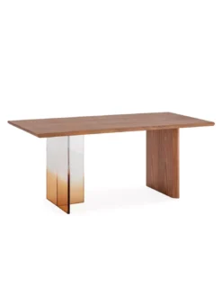 Table Repas Noyer Acrylique 180cm, Thai Natura