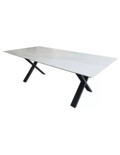 Table Repas Outdoor Céramique Cross 11 FINITIONS