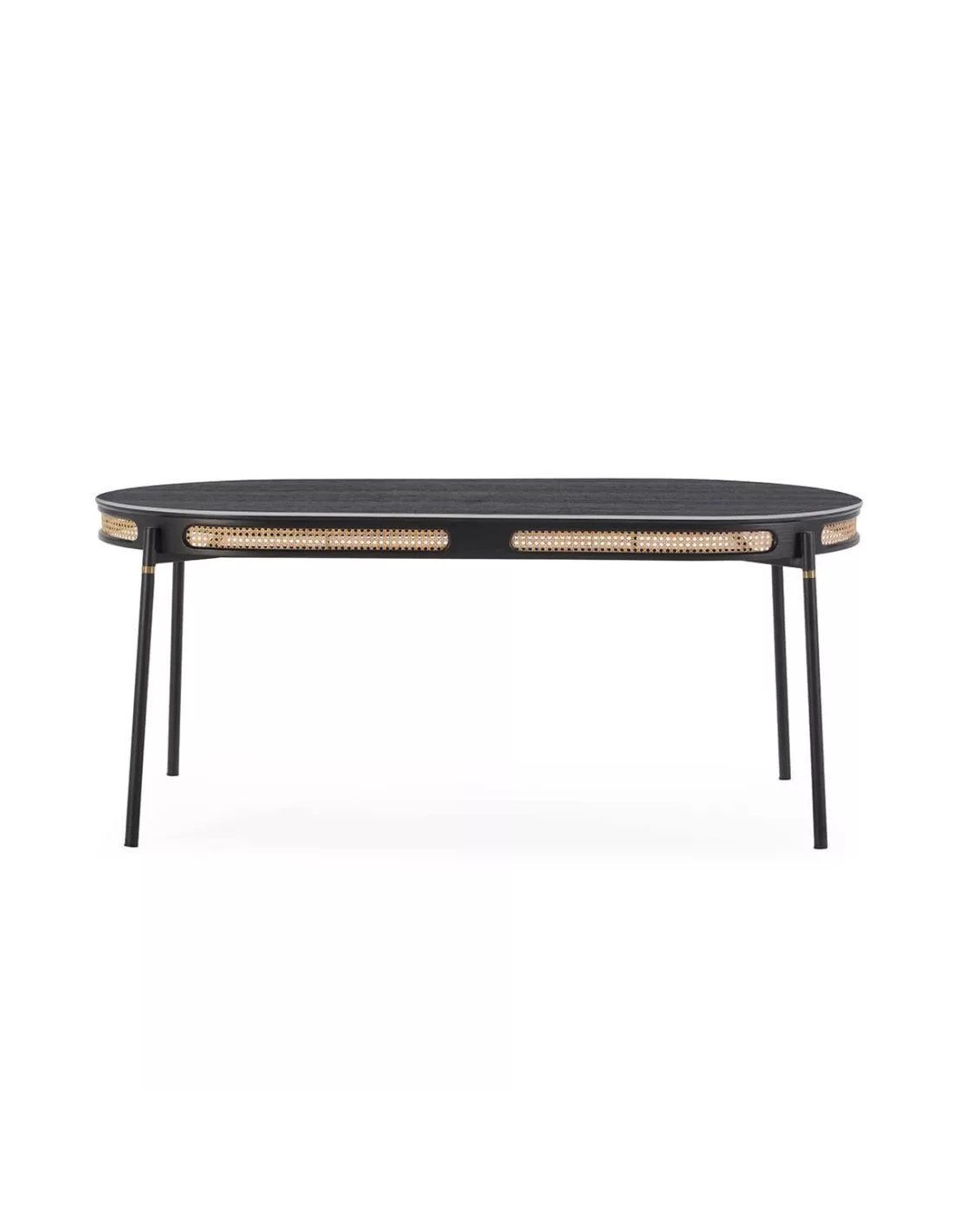 Table repas ovale noire Sienne 180cm, Thai Natura Table Repas Ovale Noire Sienne 180cm, Thai Natura -Deco En Ligne Magasin table repas ovale noire sienne 180cm thai natura 2