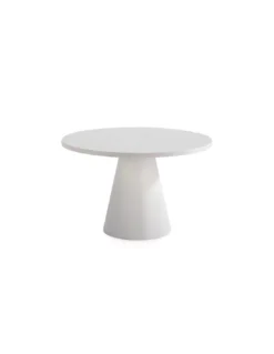 Table Repas Ronde Blanche Talia 120cm, Thai Natura