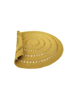 Tapis Bibek Mangue Rond, Nattiot -Deco En Ligne Magasin tapis bibek mangue rond nattiot 2