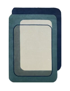 Tapis Echo Bleu, Edito