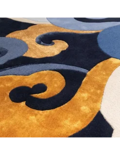 Tapis Ellipse Indigo, Lelievre -Deco En Ligne Magasin tapis ellipse indigo lelievre 2