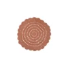 Tapis Enfant Alma Rond Ambre, Nattiot