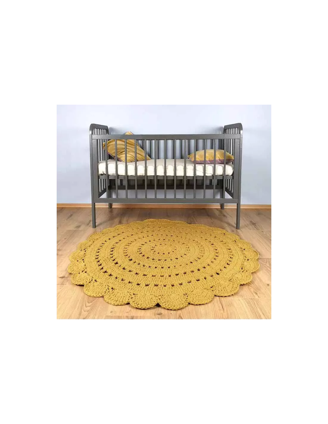 Tapis enfant Alma rond mangue, Nattiot Tapis Enfant Alma Rond Mangue, Nattiot -Deco En Ligne Magasin tapis enfant alma rond mangue nattiot 1