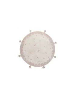 Tapis Enfant Mallen Rond écru, Nattiot