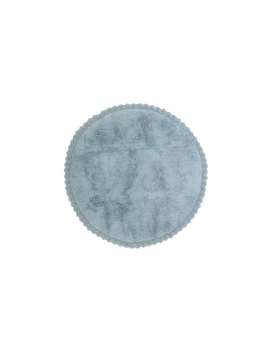 Tapis enfant rond Perla bleu, Nattiot Tapis Enfant Rond Perla Bleu, Nattiot -Deco En Ligne Magasin tapis enfant rond perla bleu nattiot
