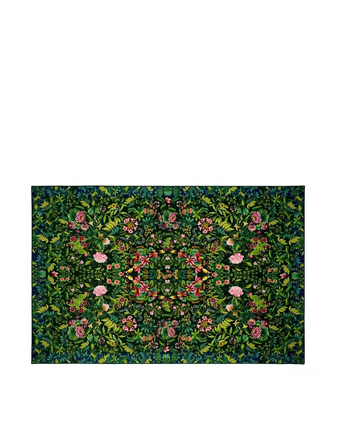 Tapis Ikebana Damask Emerald, Designers Guild Tapis Ikebana Damask Emerald, Designers Guild -Deco En Ligne Magasin tapis ikebana damask emerald designers guild