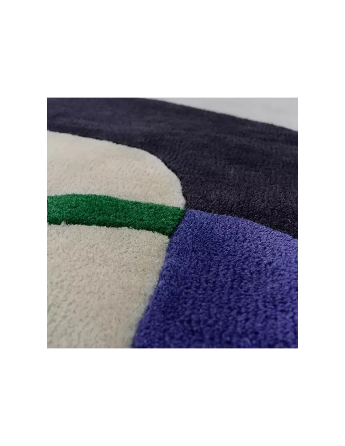 Tapis Inclusion bleu électrique, Edito Tapis Inclusion Bleu électrique, Edito -Deco En Ligne Magasin tapis inclusion bleu electrique edito 4