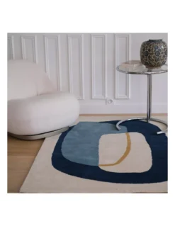 Tapis Inclusion Bleu Orage, Edito 2 Tapis Inclusion Bleu Orage, Edito -Deco En Ligne Magasin tapis inclusion bleu orage edito 2