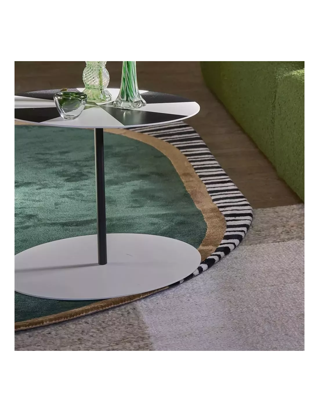 Tapis ovale Koshi Malachite, Designers Guild Tapis Ovale Koshi Malachite, Designers Guild -Deco En Ligne Magasin tapis ovale koshi malachite designers guild 1