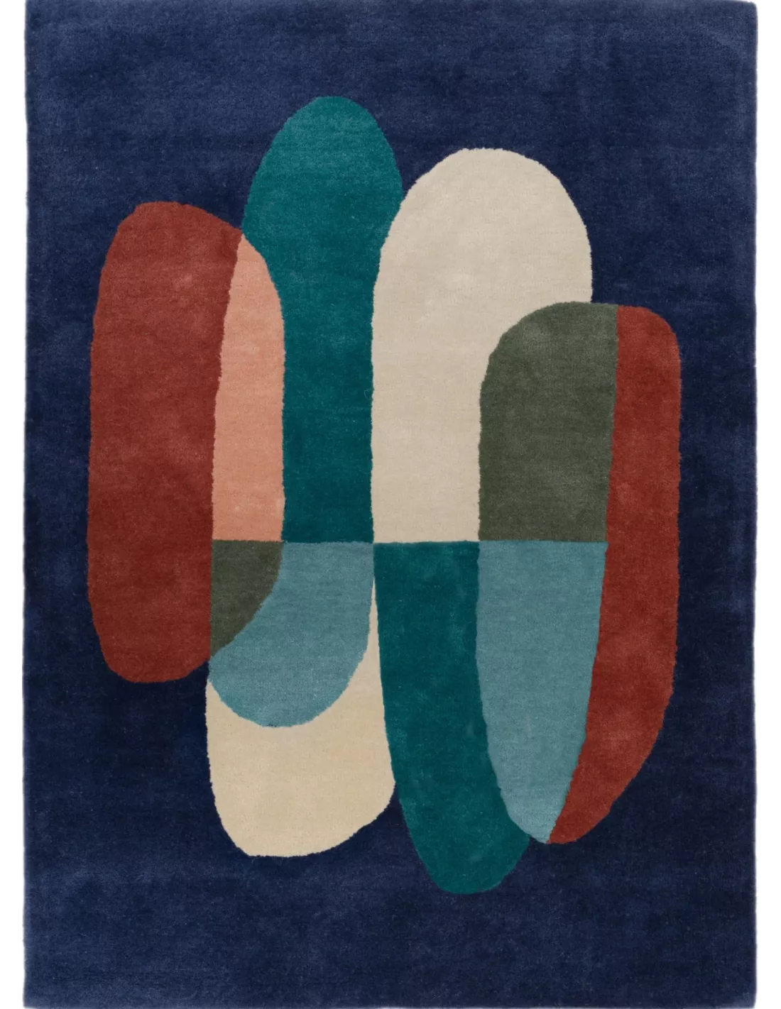 Tapis Pluriel Bleu Nuit, Edito Tapis Pluriel Bleu Nuit, Edito -Deco En Ligne Magasin tapis pluriel bleu nuit edito