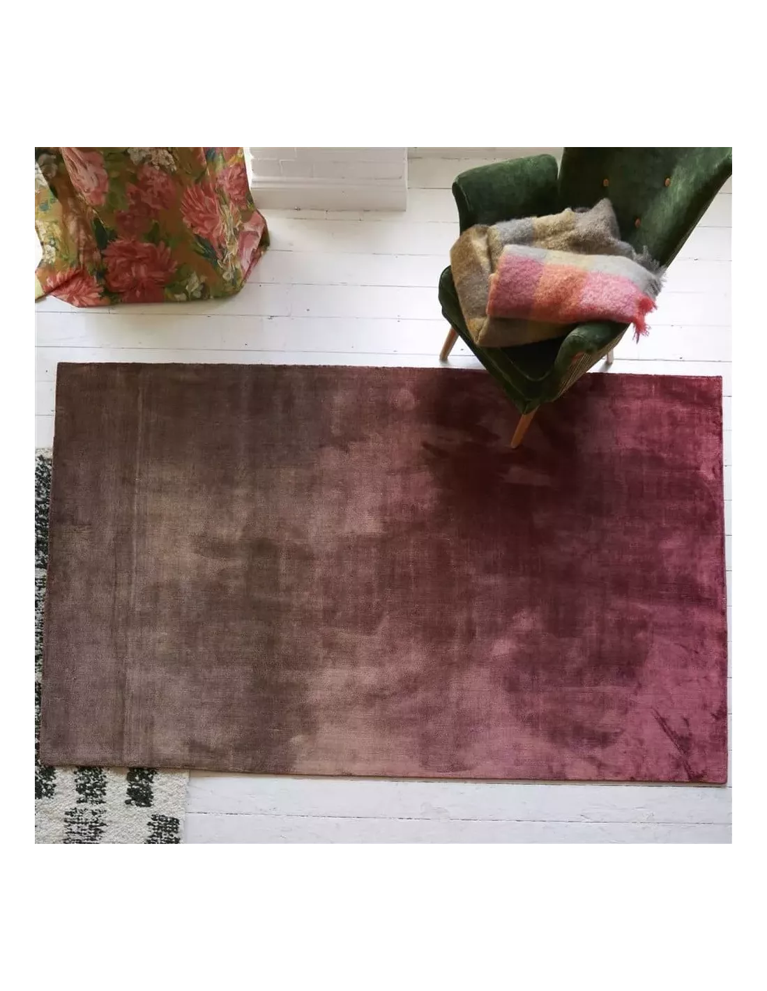 Tapis Savoie Vintage Rose, Designers Guild Tapis Savoie Vintage Rose, Designers Guild -Deco En Ligne Magasin tapis savoie vintage rose designers guild 1