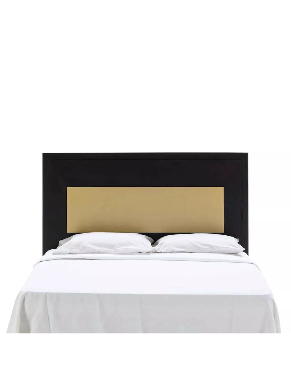 Tête de lit noir&doré 160cm, Thai Natura Tête De Lit Noir&doré 160cm, Thai Natura -Deco En Ligne Magasin tete de lit noirdore 160cm thai natura 2