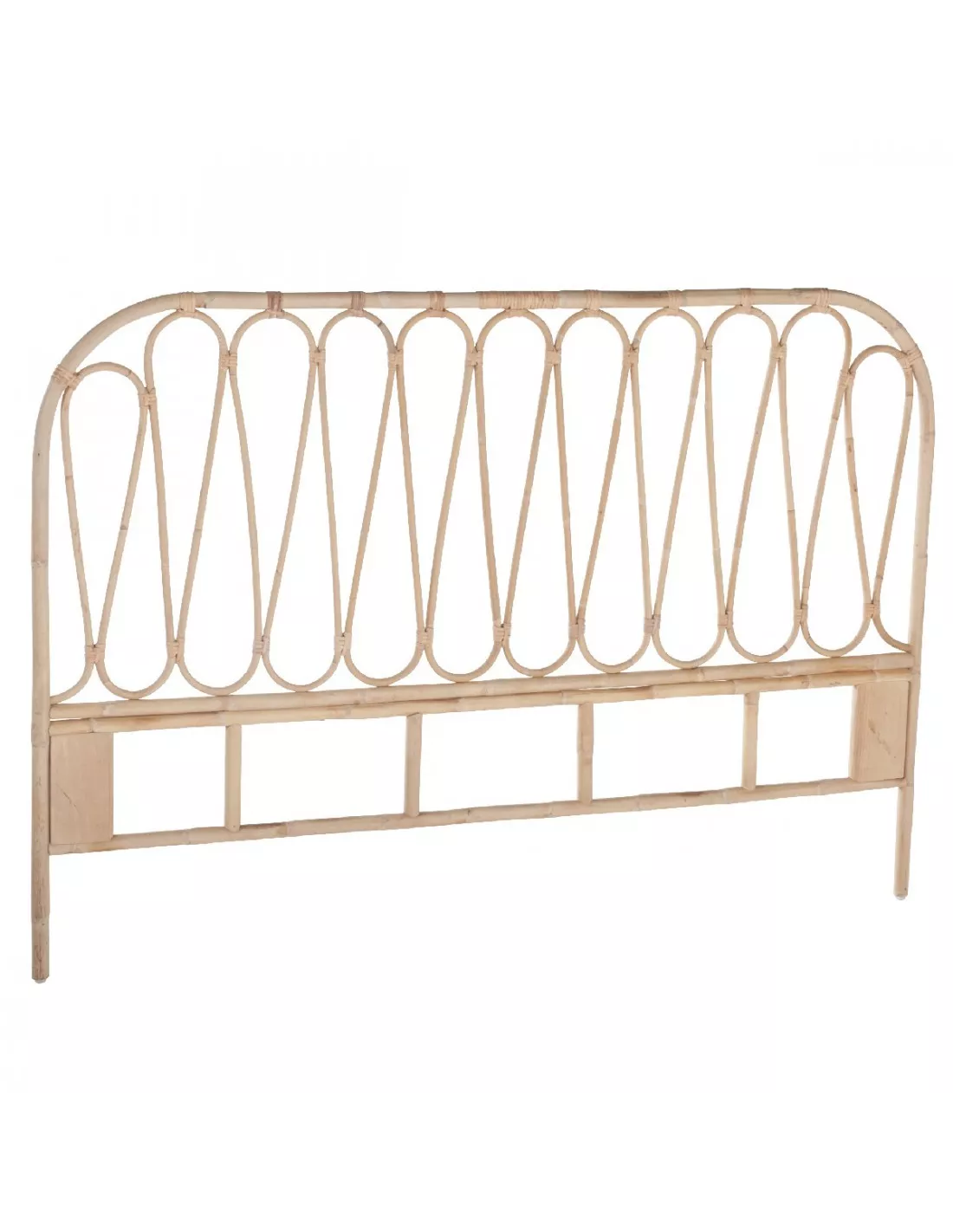 Tête de lit rotin 160 vintage Volutes, KOK Maison Tête De Lit Rotin 160 Vintage Volutes, KOK Maison -Deco En Ligne Magasin tete de lit rotin 160 vintage volutes kok maison