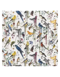 Tissu Birds Sinfonia Perce Neige, Christian Lacroix