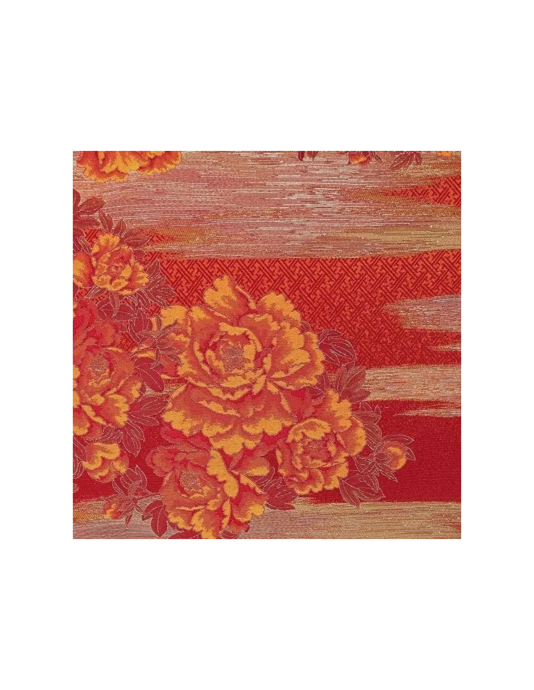 Tissu Butterfly orange, K3 design by Kenzo Takada Tissu Butterfly Orange, K3 Design By Kenzo Takada -Deco En Ligne Magasin tissu butterfly orange k3 design by kenzo takada 2