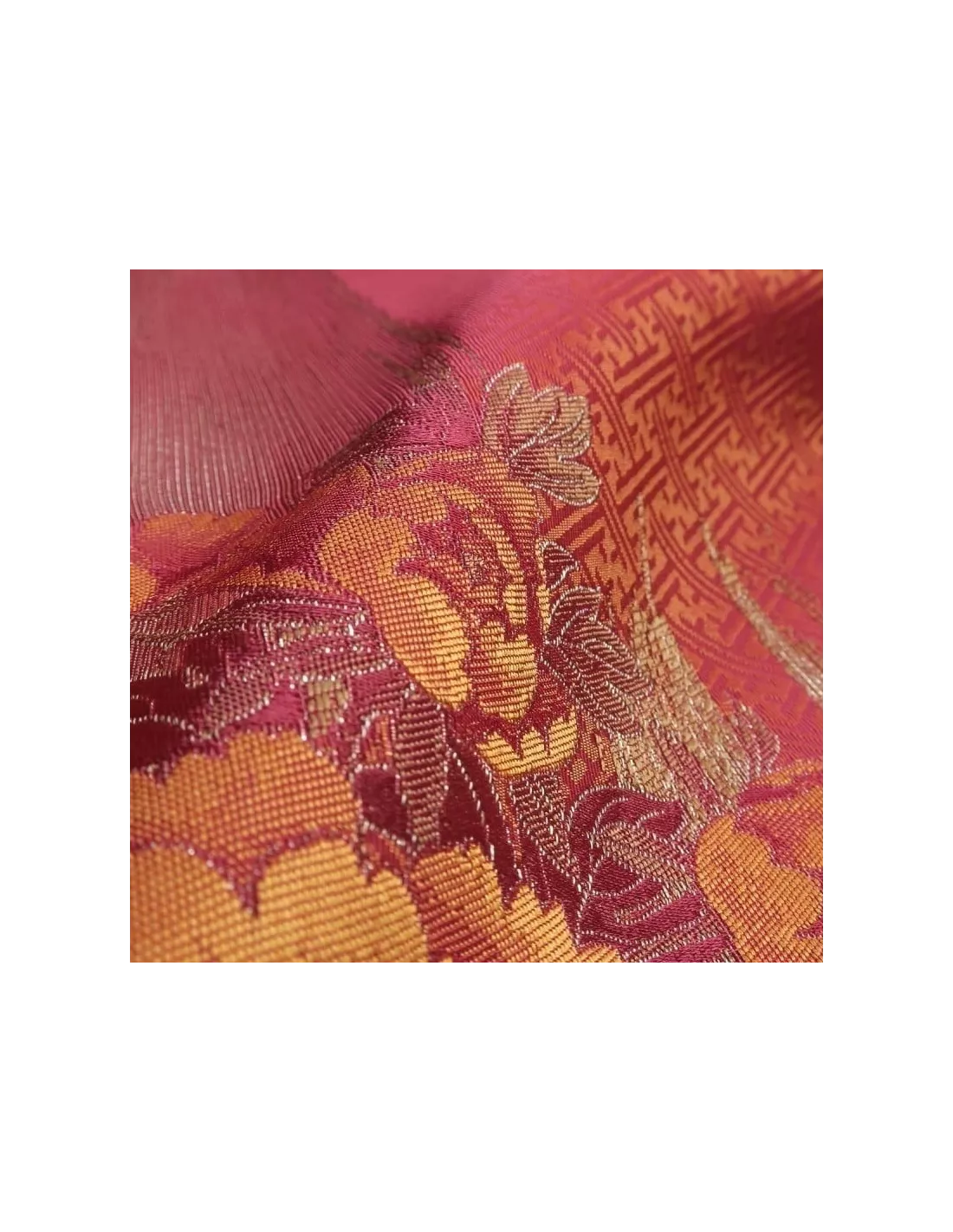 Tissu Butterfly orange, K3 design by Kenzo Takada Tissu Butterfly Orange, K3 Design By Kenzo Takada -Deco En Ligne Magasin tissu butterfly orange k3 design by kenzo takada 3