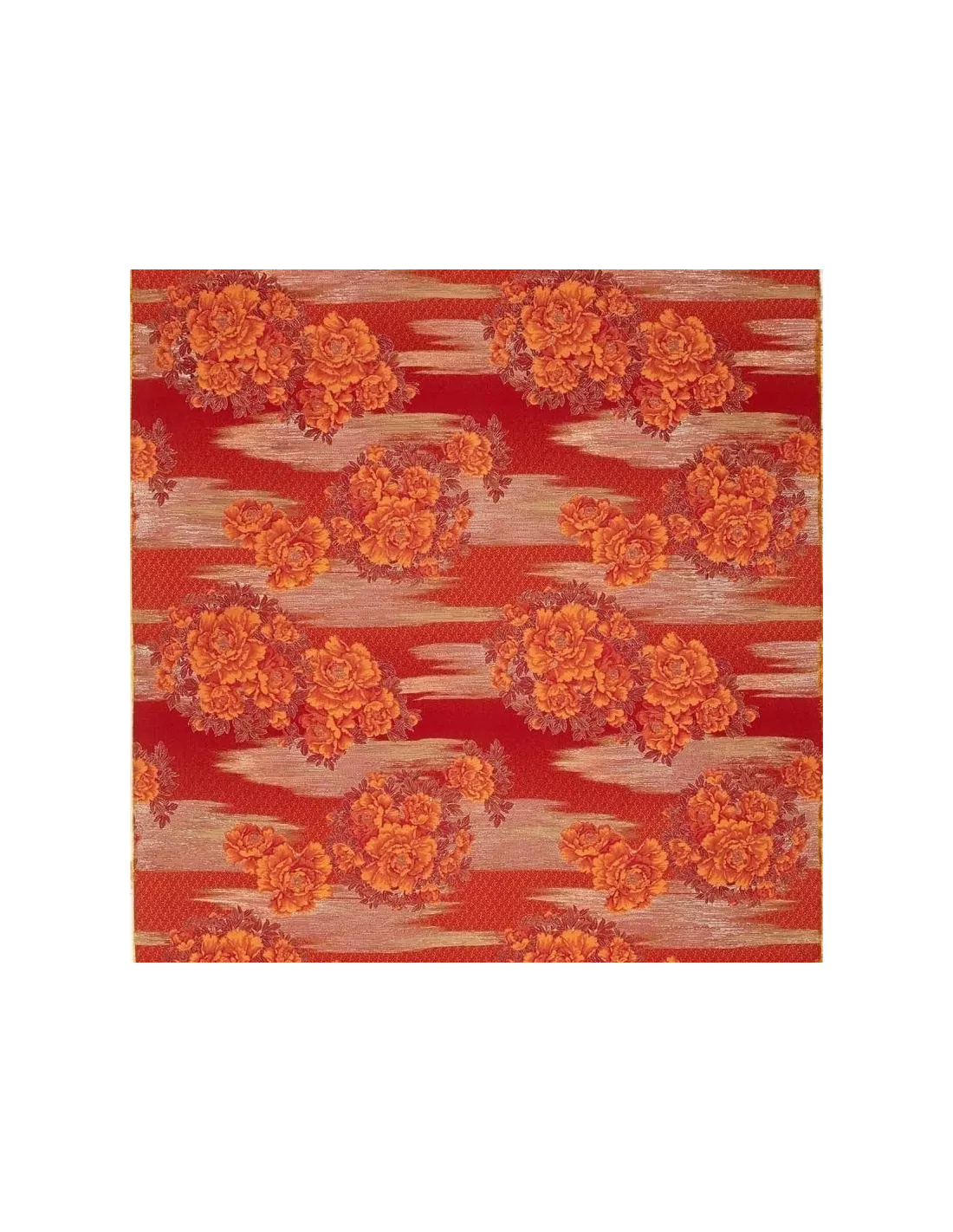 Tissu Butterfly orange, K3 design by Kenzo Takada Tissu Butterfly Orange, K3 Design By Kenzo Takada -Deco En Ligne Magasin tissu butterfly orange k3 design by kenzo takada