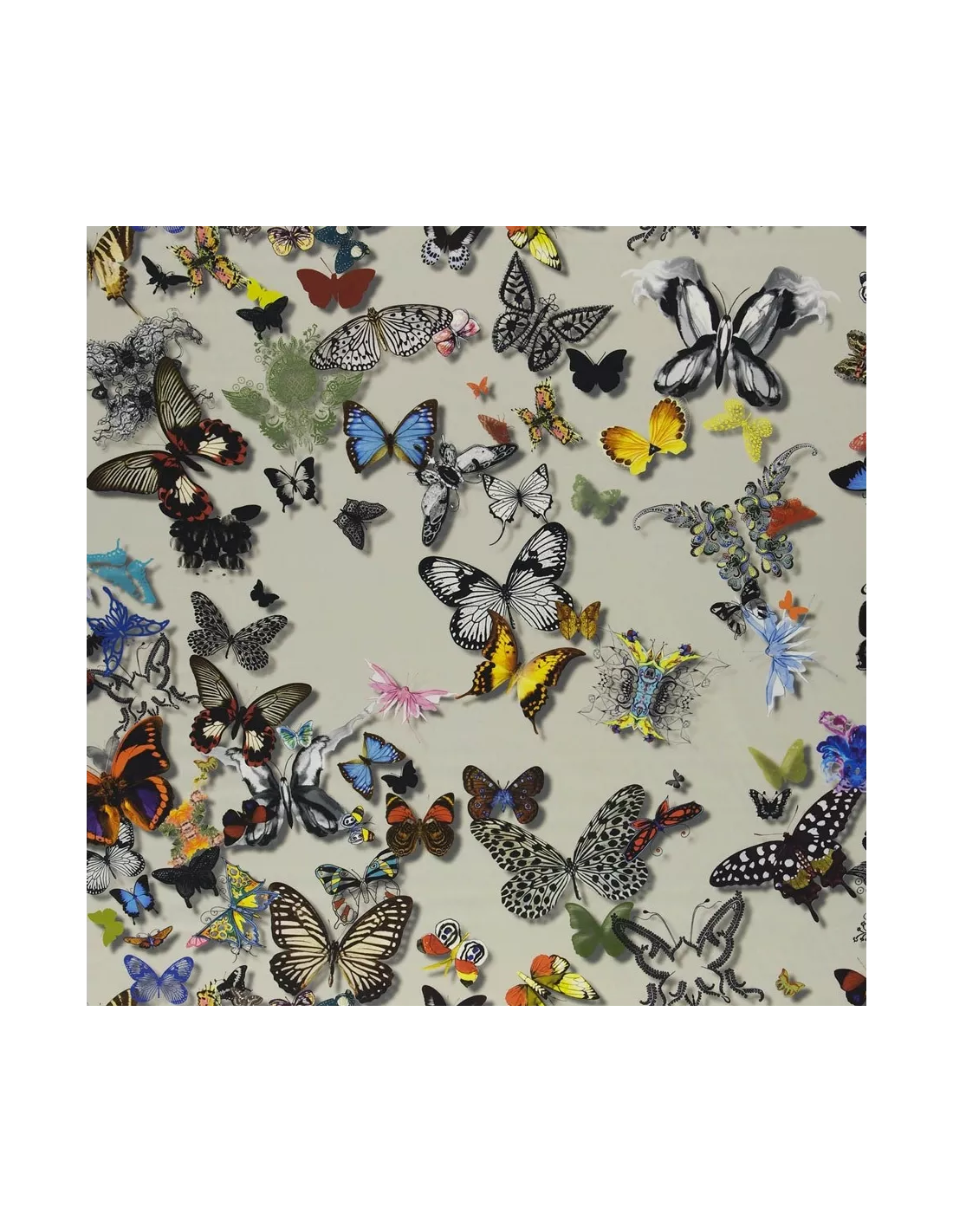 Tissu Butterfly Parade daim, Christian Lacroix Tissu Butterfly Parade Daim, Christian Lacroix -Deco En Ligne Magasin tissu butterfly parade daim christian