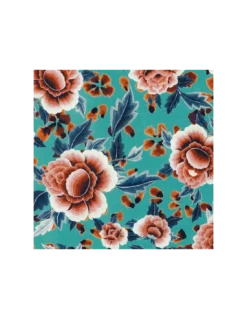 Tissu China Town Aqua Outdoor, Jean Paul Gaultier