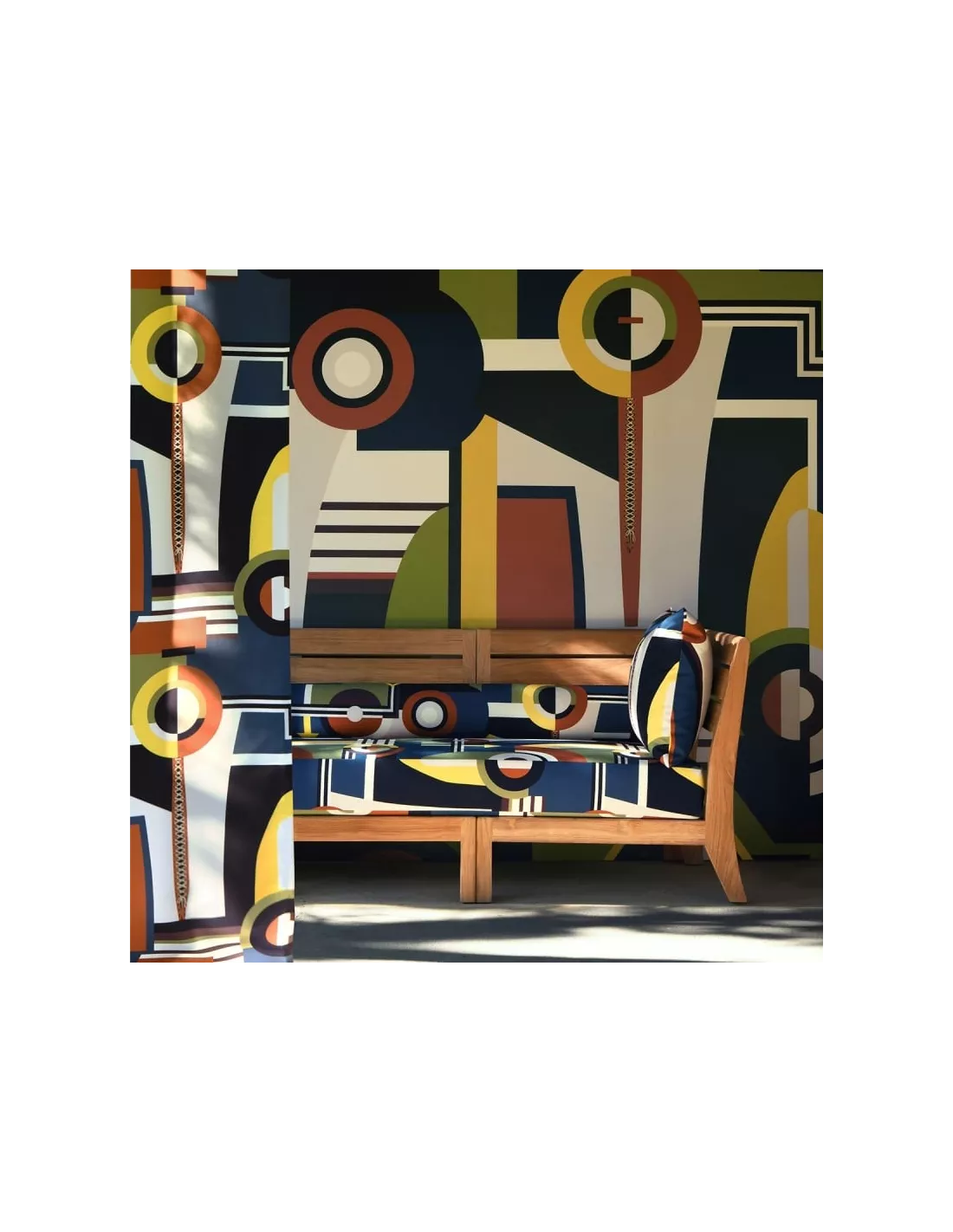 Tissu Constructivisme Outdoor, Jean Paul Gaultier Tissu Constructivisme Outdoor, Jean Paul Gaultier -Deco En Ligne Magasin tissu constructivisme outdoor jean paul gaultier 2