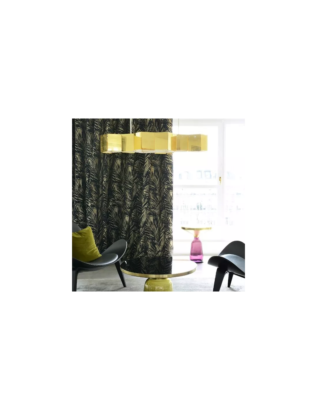 Tissu Cuba fusain by Lelievre Tissu Cuba Fusain By Lelievre -Deco En Ligne Magasin tissu cuba fusain by lelievre 1