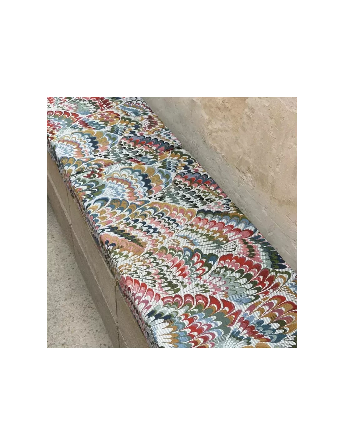 Tissu Divin Céladon, Lelievre Tissu Divin Céladon, Lelievre -Deco En Ligne Magasin tissu divin celadon lelievre 2