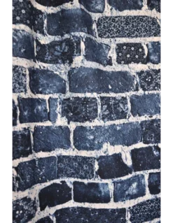 Tissu Folk Indigo Jean Paul Gaultier