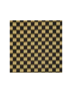 Tissu Ikat Noir/doré, K3 Design By Kenzo Takada