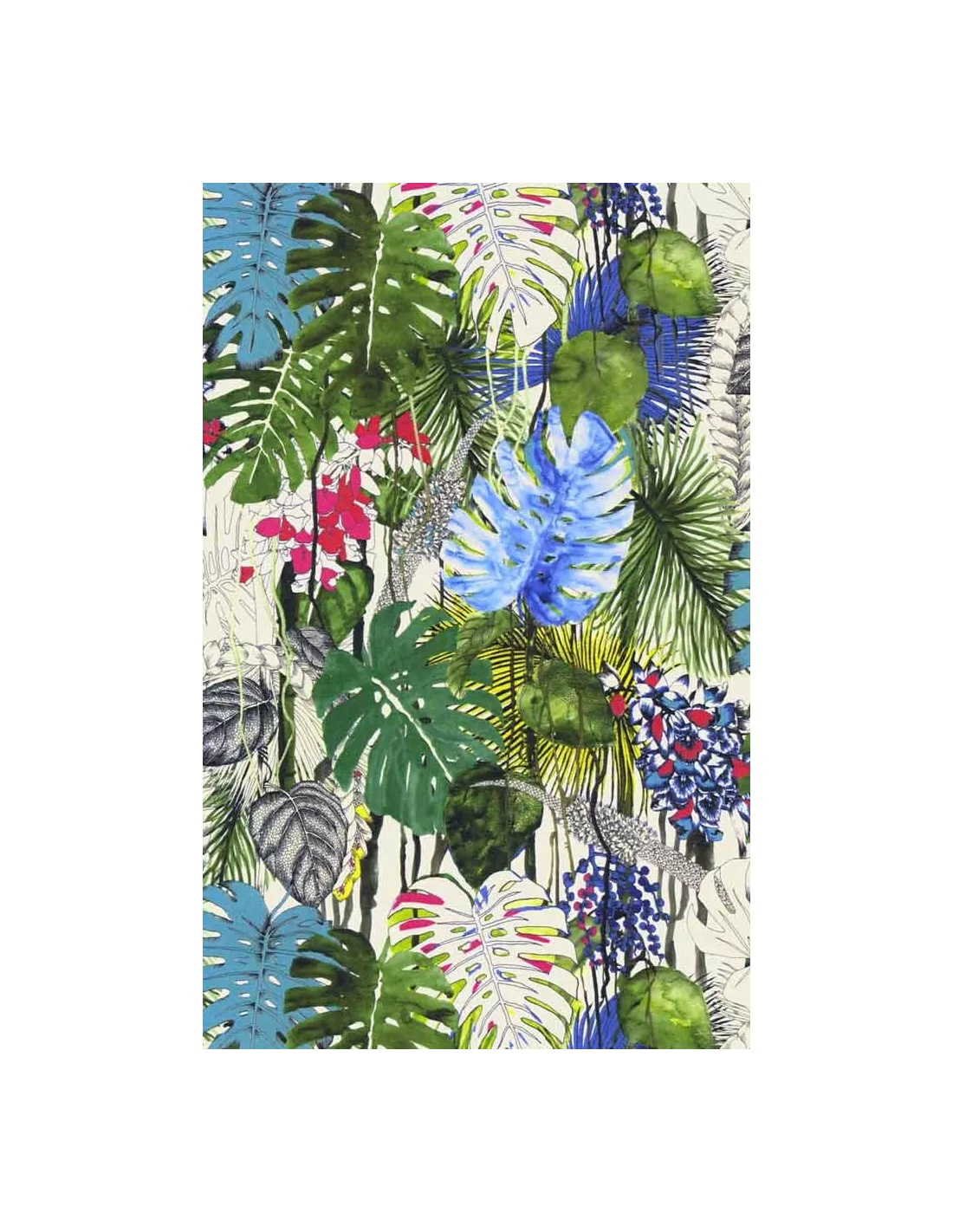 Tissu Jardin Exo'Chic Bougainvillier, Christian Lacroix Tissu Jardin Exo'Chic Bougainvillier, Christian Lacroix -Deco En Ligne Magasin tissu jardin exo chic bougainvillier christian lacroix 1