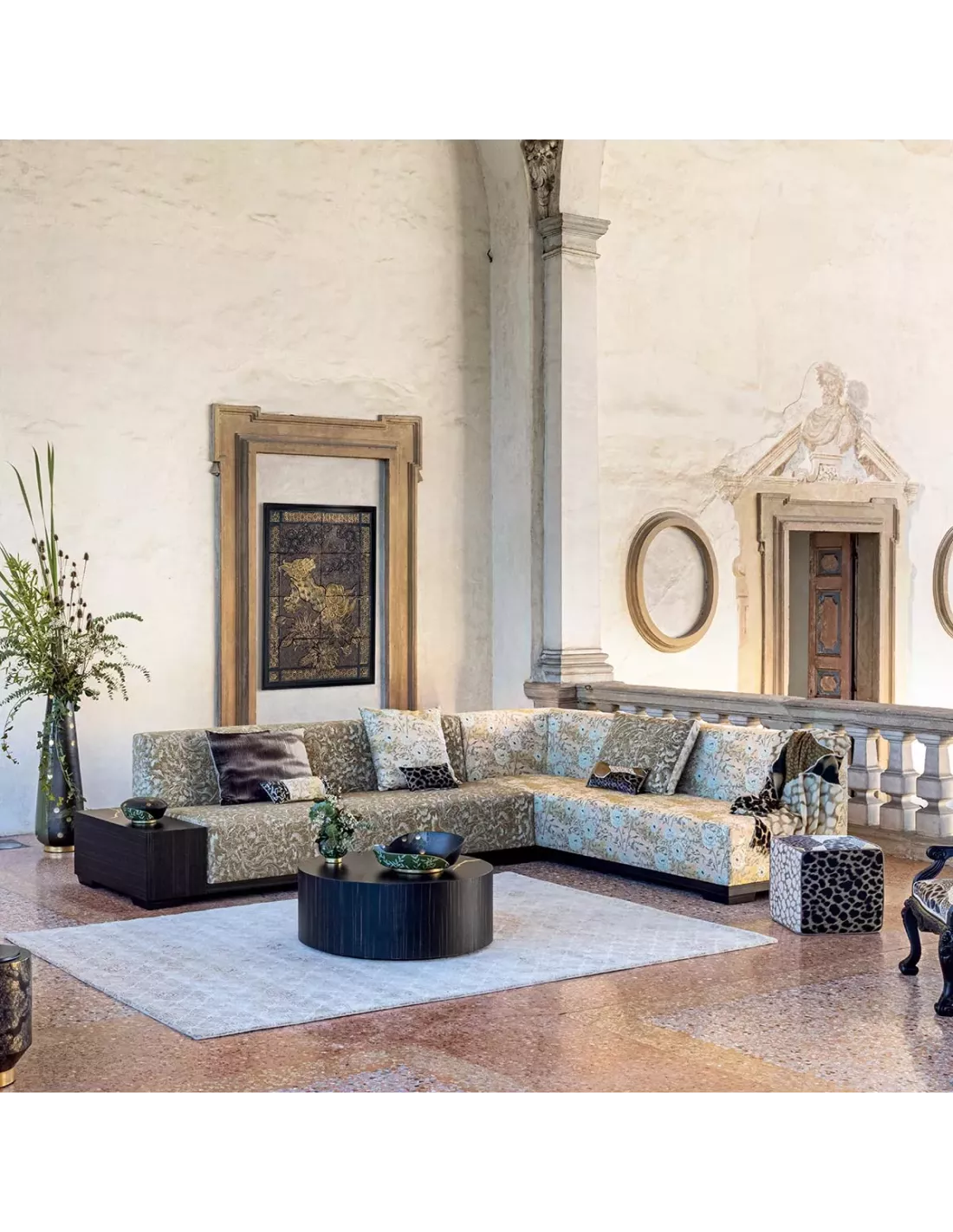 Tissu Kiri No Hana, K3 design by Kenzo Takada Tissu Kiri No Hana, K3 Design By Kenzo Takada -Deco En Ligne Magasin tissu kiri no hana k3 design by kenzo takada 1