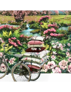 Tissu Kyoto Taupe, Jean Paul Gaultier -Deco En Ligne Magasin tissu kyoto taupe jean paul gaultier 3