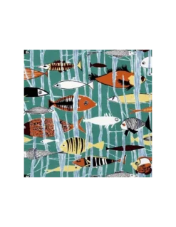 Tissu Lagon Azur, Lelievre