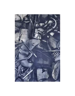 Tissu Le Mâle Indigo, Jean Paul Gaultier -Deco En Ligne Magasin tissu le male indigo jean paul gaultier 2