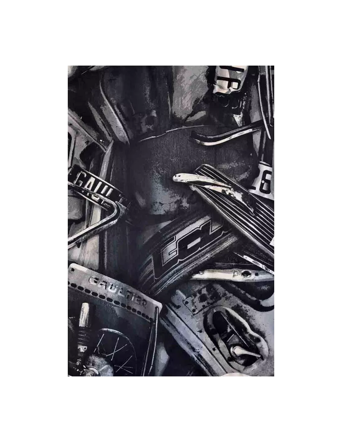 Tissu Le Mâle Noir, Jean Paul Gaultier Tissu Le Mâle Noir, Jean Paul Gaultier -Deco En Ligne Magasin tissu le male noir jean paul gaultier 1