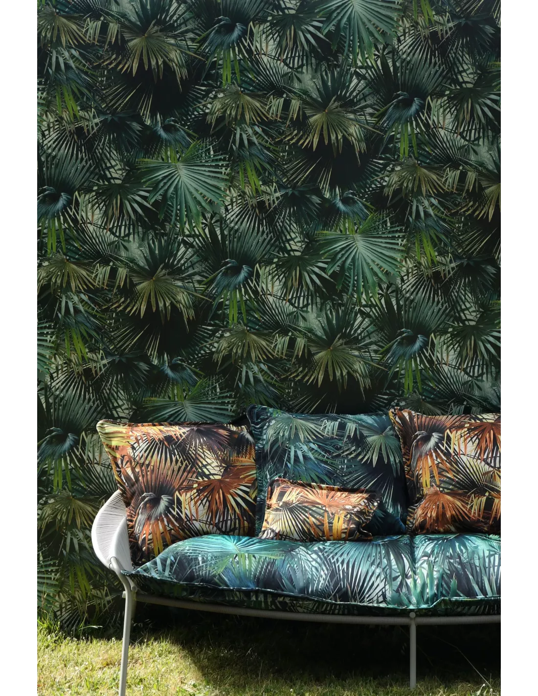 Tissu Les Marquises Émeraude Outdoor, Jean Paul Gaultier Tissu Les Marquises Émeraude Outdoor, Jean Paul Gaultier -Deco En Ligne Magasin tissu les marquises emeraude outdoor jean paul gaultier 1