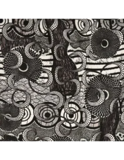 Tissu Meltingpot Graphite, Jean Paul Gaultier