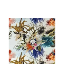 Tissu Oiseau De Bengale Camélia, Christian Lacroix