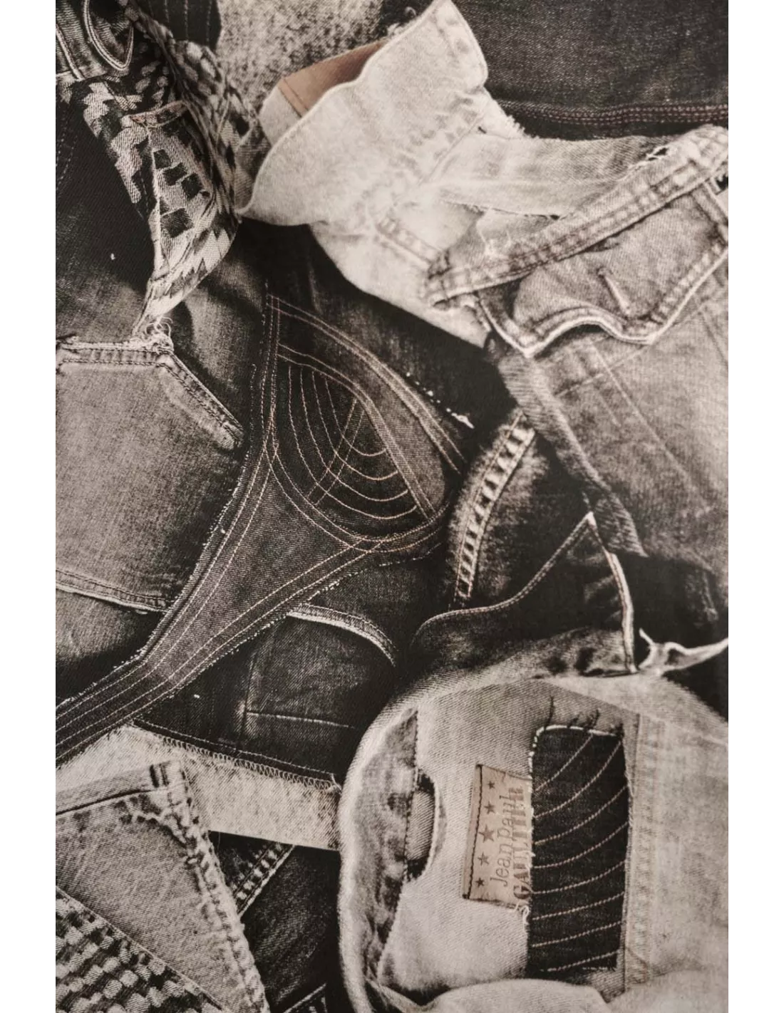 Tissu On The Road graphite Jean Paul Gaultier Tissu On The Road Graphite Jean Paul Gaultier -Deco En Ligne Magasin tissu on the road graphite jean paul gaultier 1