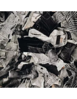 Tissu On The Road Graphite Jean Paul Gaultier