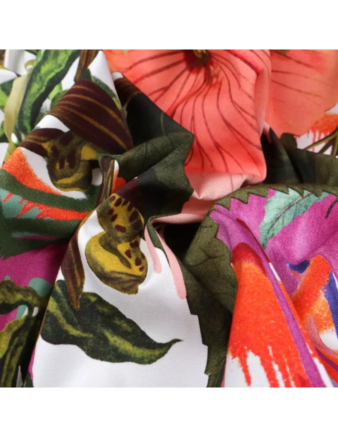 Tissu Orchids Fantasia, Christian Lacroix Tissu Orchids Fantasia, Christian Lacroix -Deco En Ligne Magasin tissu orchids fantasia christian lacroix 1