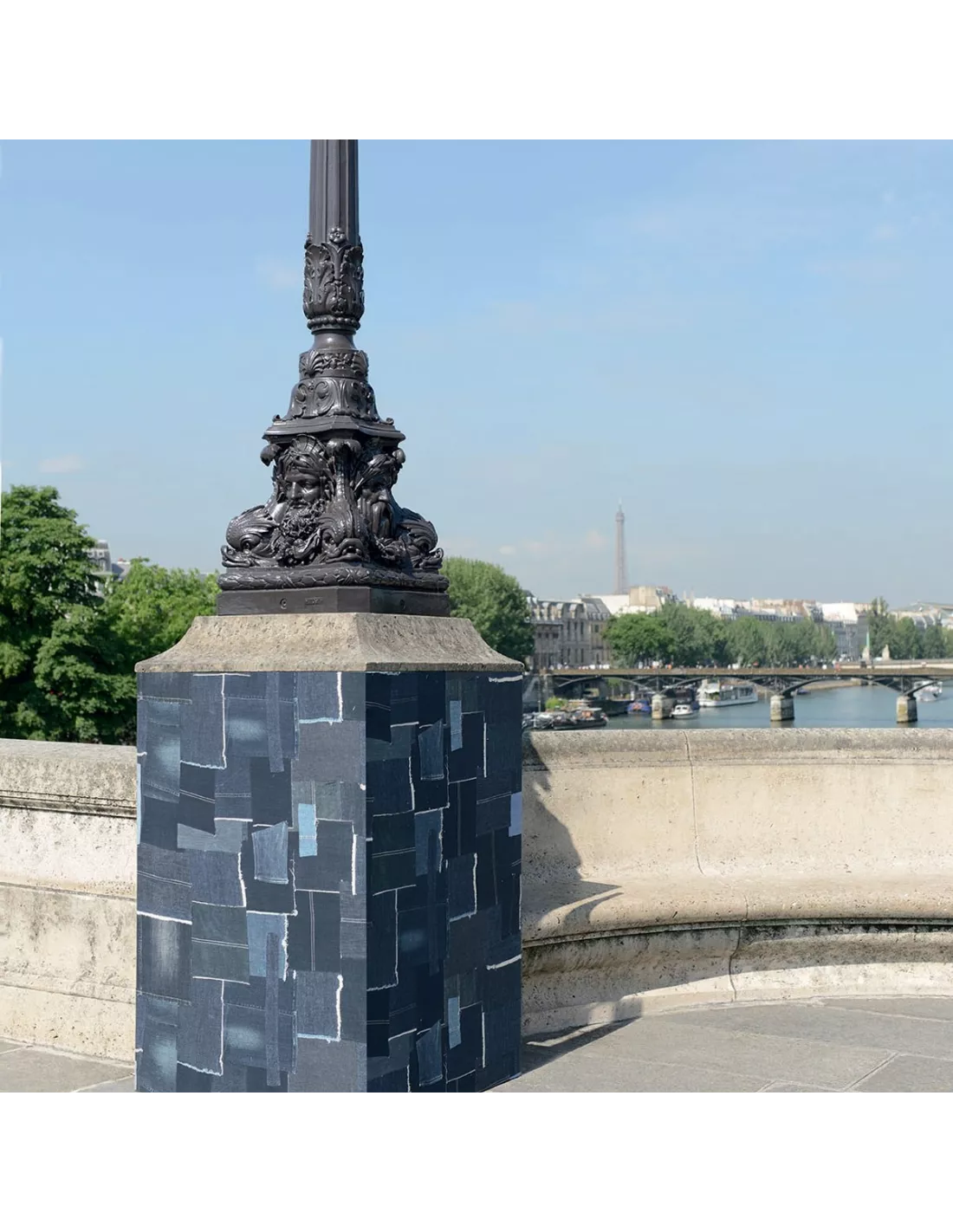 Tissu Patch terre Jean Paul Gaultier Tissu Patch Terre Jean Paul Gaultier -Deco En Ligne Magasin tissu patch terre jean paul gaultier 2