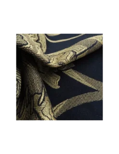 Tissu Pivoine Noir/doré, K3 Design By Kenzo Takada 2 Tissu Pivoine Noir/doré, K3 Design By Kenzo Takada -Deco En Ligne Magasin tissu pivoine noirdore k3 design by kenzo takada 2