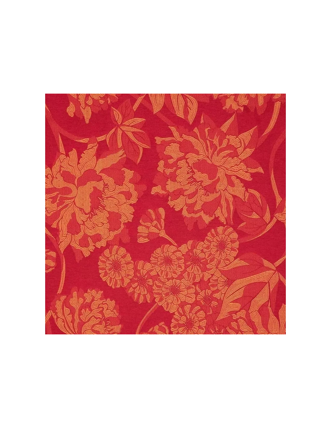 Tissu Pivoine rouge, K3 design by Kenzo Takada Tissu Pivoine Rouge, K3 Design By Kenzo Takada -Deco En Ligne Magasin tissu pivoine rouge k3 design by kenzo takada